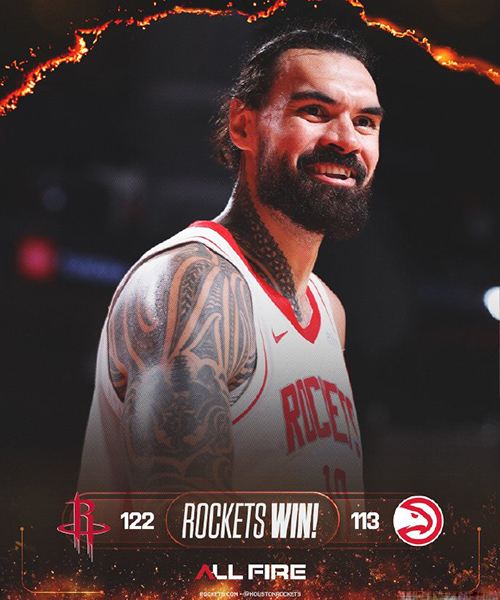 <a href=https://www.yingtan007.com/lanqiu/ target=_blank class=infotextkey>NBA</a>季前赛-火箭122-113击败<a href=https://www.yingtan007.com/temp/yatelandalaoying target=_blank class=infotextkey>老鹰</a> 申京19+5+6 “雨姐”戴维森17分