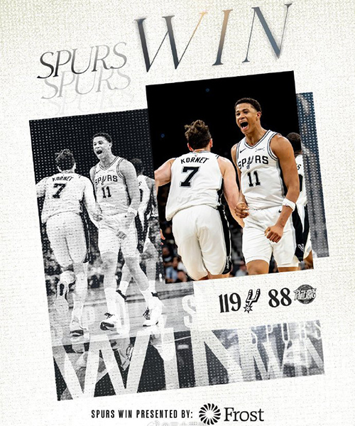 <a href=https://www.yingtan007.com/lanqiu/ target=_blank class=infotextkey>NBA</a>季前赛-马刺大胜广州龙狮 文班9+10+7 奥拉迪波20分 陈国豪13+3
